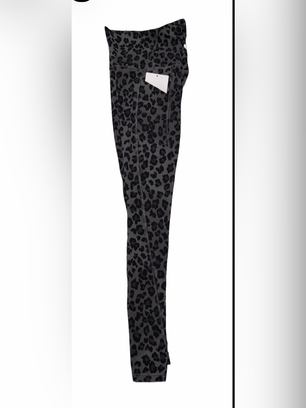NWT•LULULEMON•SIZE 2•ALIGN HI RISE 28”L PANT*POCKETS•TRUE LEOPARD BLACK MULTI - Picture 12 of 16
